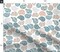 Coastal Shells Beach Blue Terra Cotta Seashells Nautical Custom Printed Fabric by Spoonflower Various Fabrics by the Yard or Fat Quarter